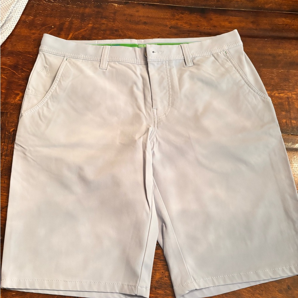 MENS ALBERTO GREY SHORTS!